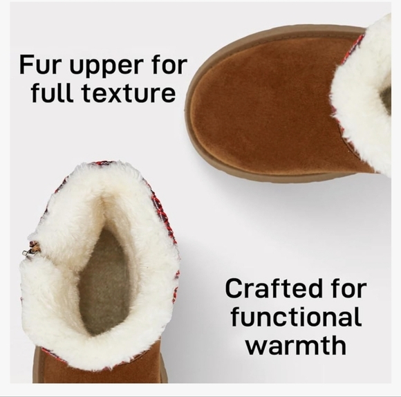 Women's Snow Platform Boots Size 8 - Picture 10 of 11